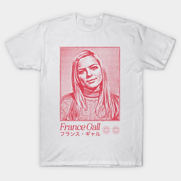 France Gall // 60s Aesthetic Design T-Shirt by unknown_pleasures